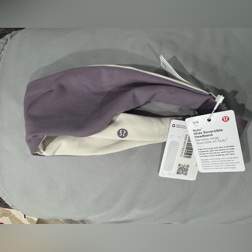 LULULEMON FRINGE FIGHTER REVERSABLE HEADBAND NWT. - Picture 5 of 9